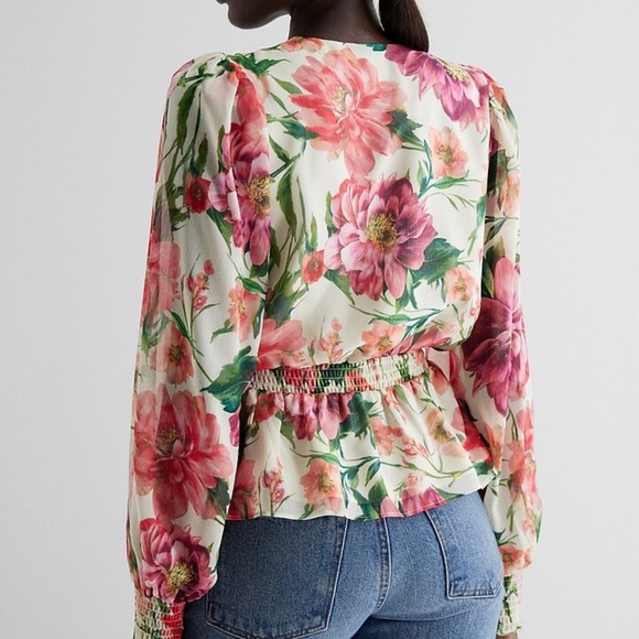 NWT Perfect Floral Boho Chic Blouse - Picture 3 of 9